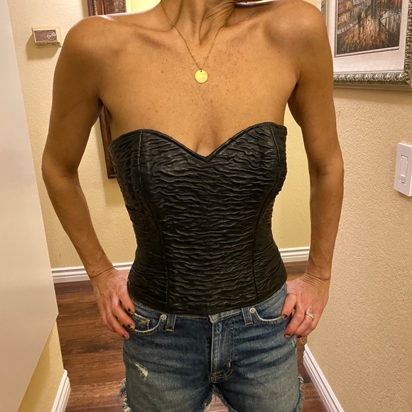 Jean Claude Jitrois Vintage Leather Corset - Picture 8 of 8